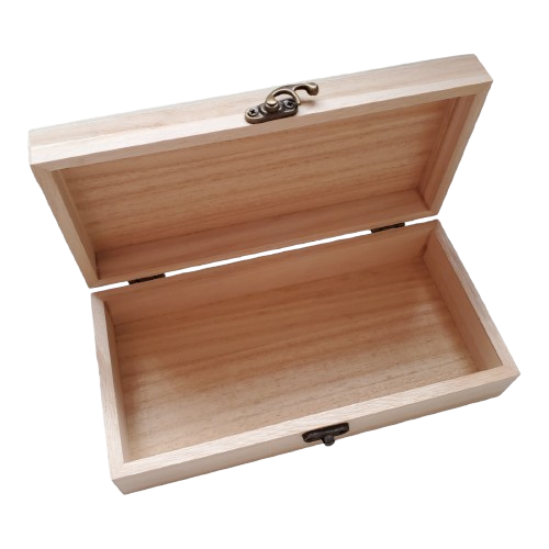 Caja de madera 8x4