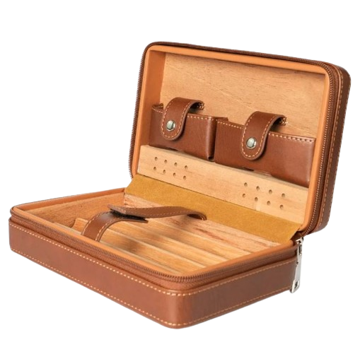 Estuche Humidor Marrón